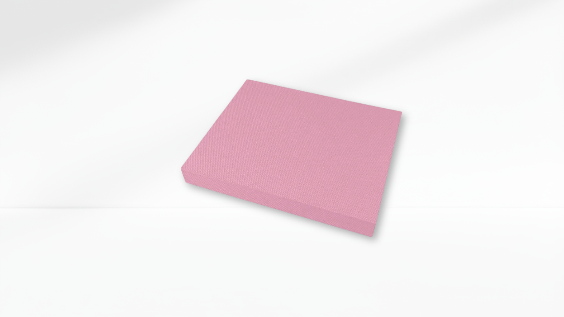 Pink Yoga Balance Pad – 5cm Thick TPE on a white background